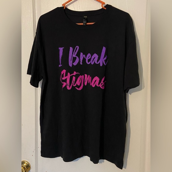 I Break Stigmas Everyday Tee - Picture 1 of 6